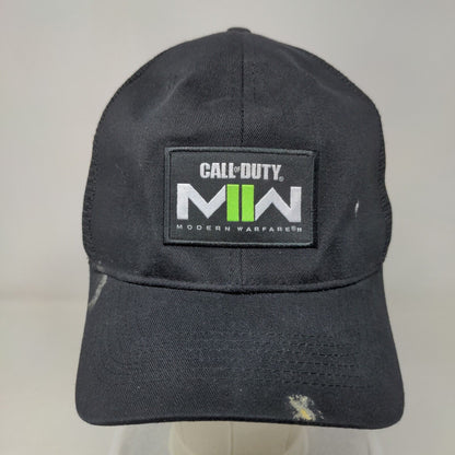 Call Of Duty Modern Warfare Strapback Mesh Back Trucker Hat Black One Size