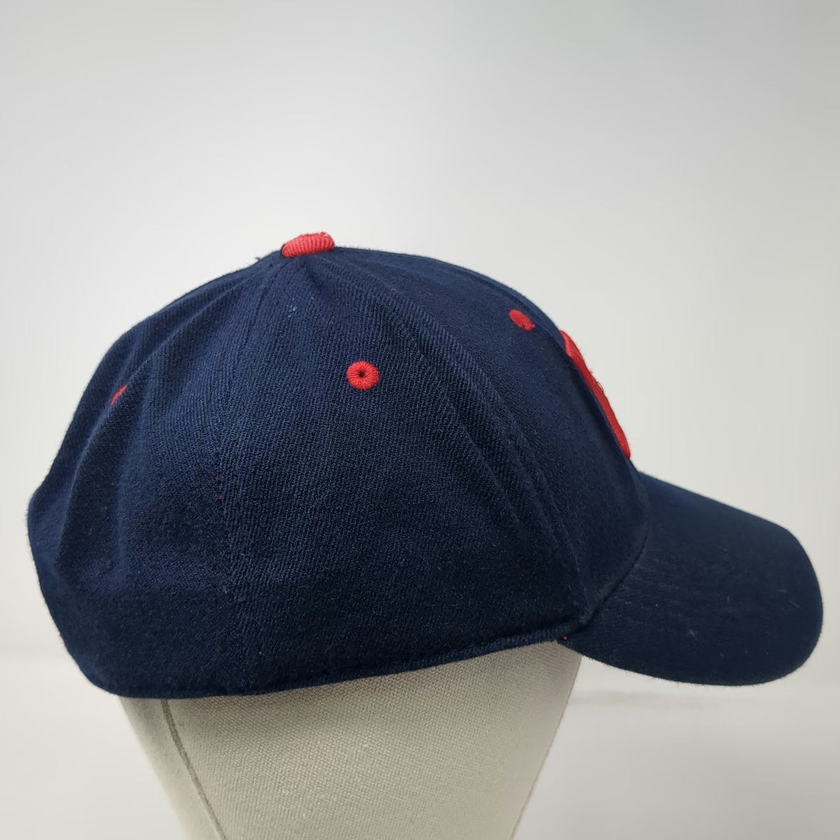 Utah Utes NCAA Top of the World Blue One Size One Fit Cap Hat Curved Brim Red