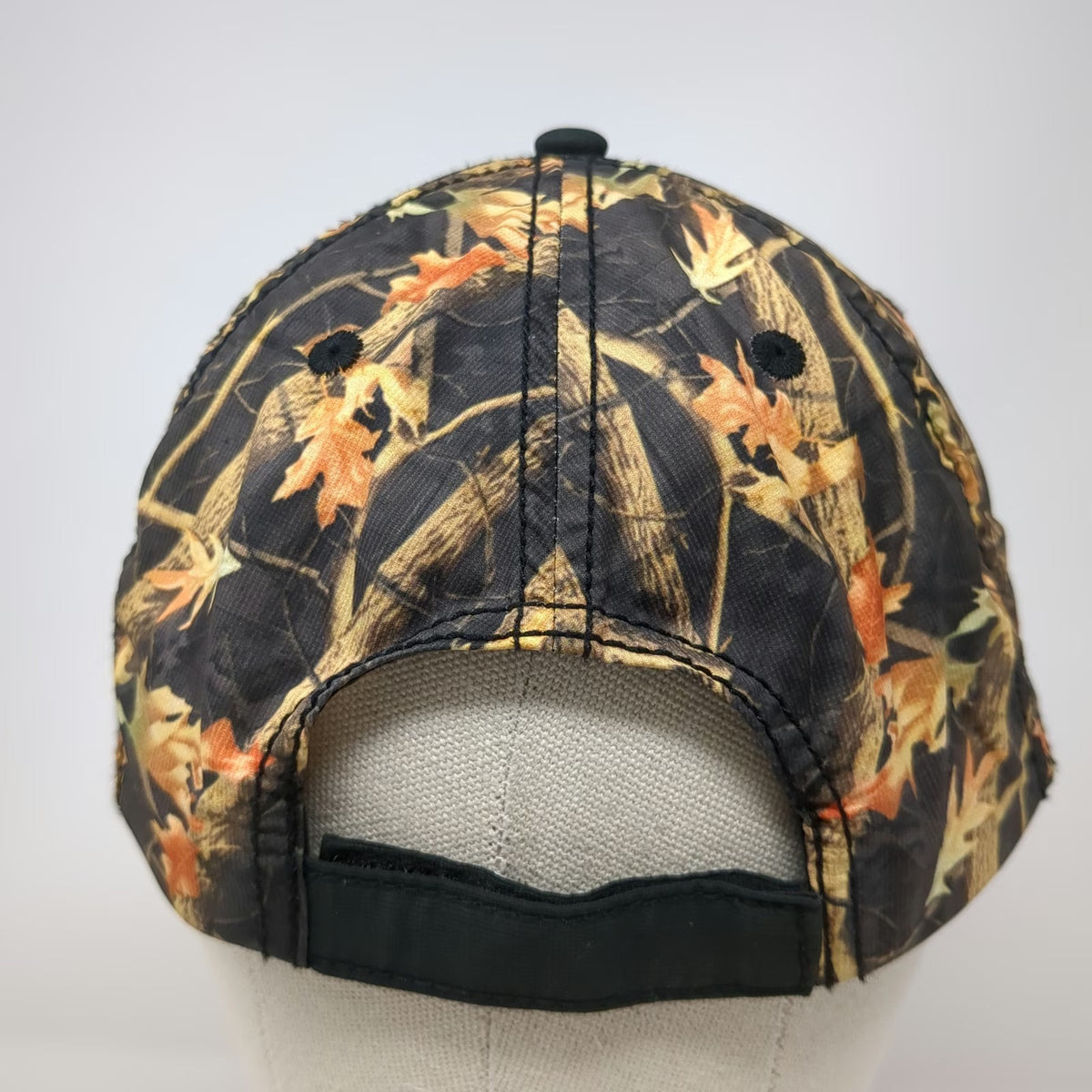 K-Products Case Construction Tomahawk Black Camo Baseball Cap One Size Hat Strap