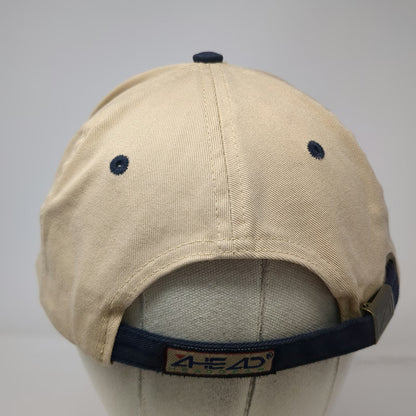 Ahead Baseball Cap Beige U.S. Open 2000 Pebble Beach Golf Hat Strap Vintage