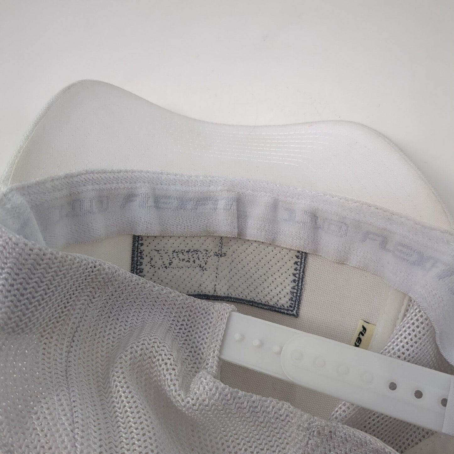 Travis Mathew Since 2007 Snapback Trucker Hat White One Size Mesh Back