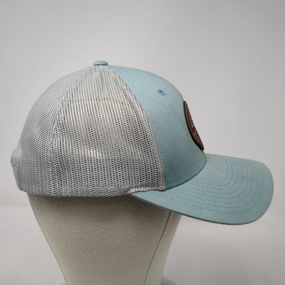 Richardson Trucker Hat Blue S Sonora Brewing Co Leather Patch Mesh Snapback