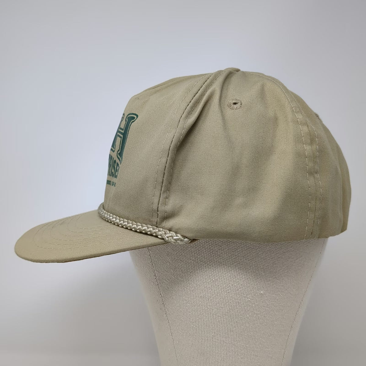 San Sun 5 Panel Brown Hat One Size Slideback Rope TH Enterprises Utah Business