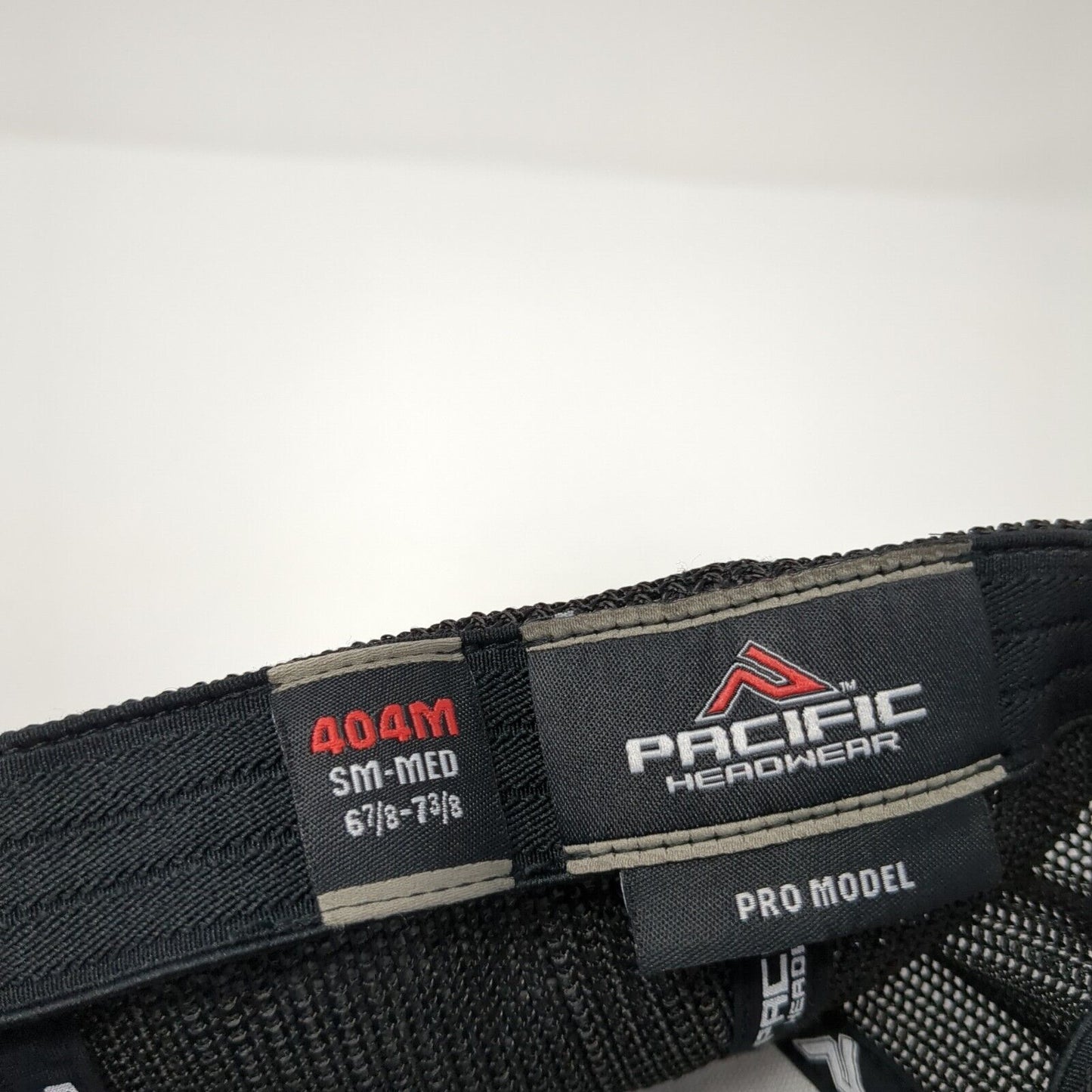 Zack Telford 17 Fitted Trucker Hat Black 6 7/8-7 3/8 Flexfit Embroidered Mesh