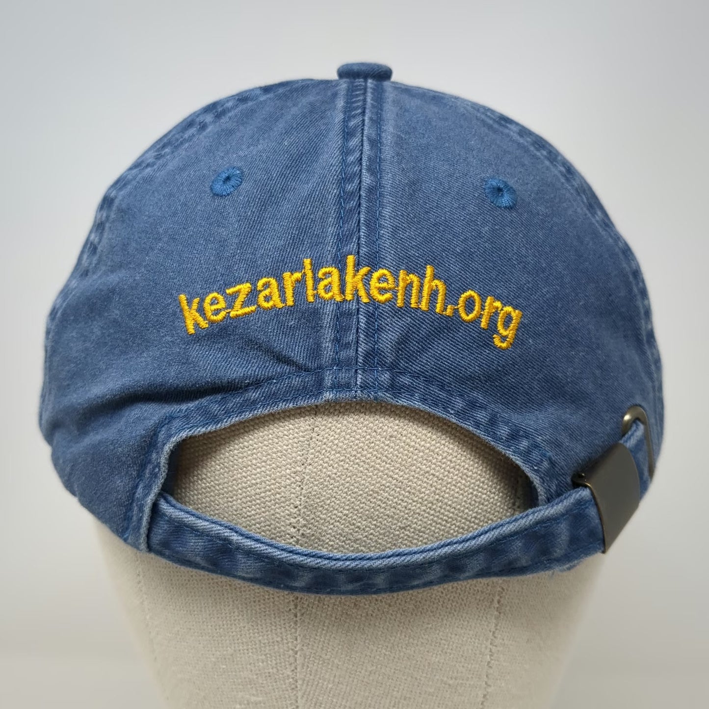 Fort Authority Baseball Cap Blue One Size Hat Kezar Lake NH Loon Embroidered