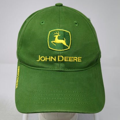 John Deere Baseball Cap Green One Size Slideback Owners Edition Logo Cotton Hat