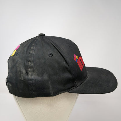 Track Gear 5 Panel Hat Black Inside NASCAR Snapback Racing Embroidered Vintage