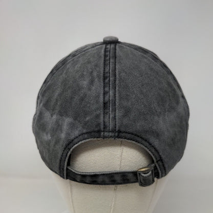 Love Slideback Hat Gray OSFM Embroidered Adjustable David And Young