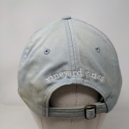 Vineyard Vines Slideback Hat Blue Adjustable Embroidered Whale Logo