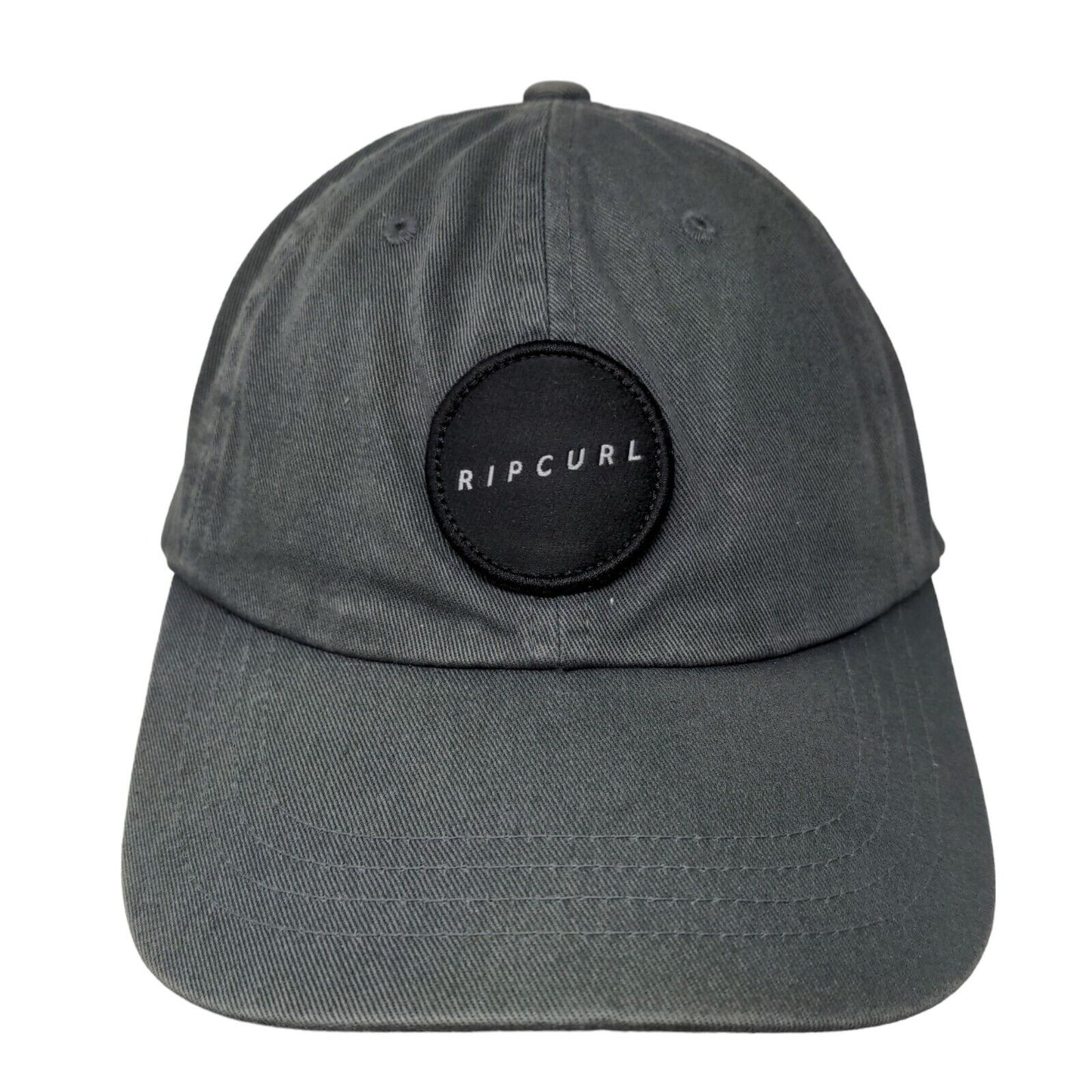 Ripcurl Patch Slideback Hat One Size Greenish-Gray Adjustable Yupoong