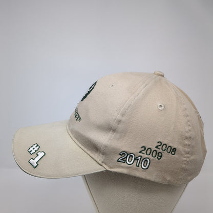 Deer Valley #1 Ski Resort Strapback Baseball Cap Brown OS Adjustable Embroidered