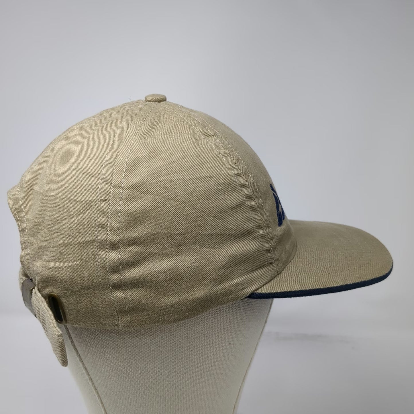 Competition Headwear Mass Audubon Baseball Cap Beige One Size USA Hat Vintage