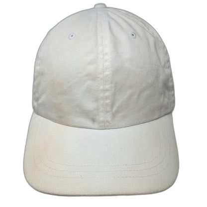 Route 66 Baseball Cap White One Size Adjustable Slideback Curved Brim Blank Hat