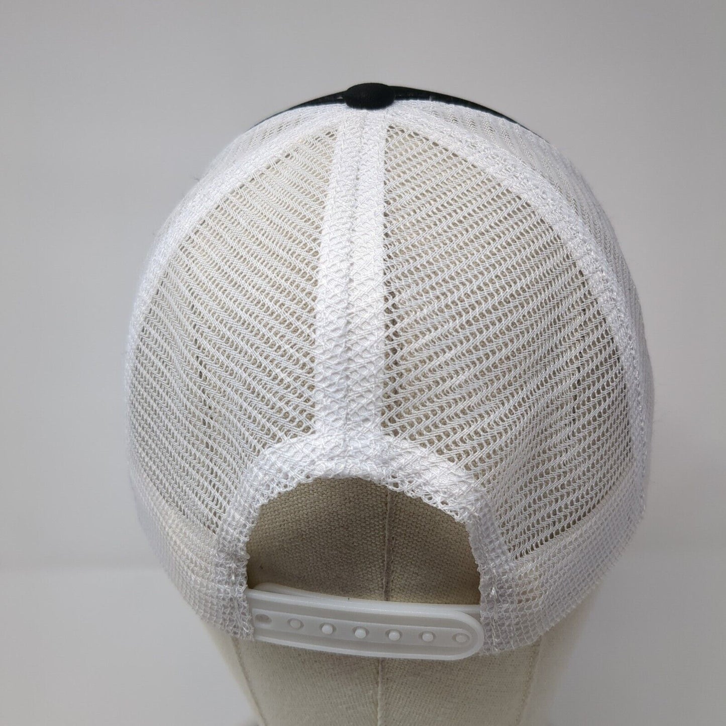 Aloha Grown Snapback Trucker Hat Black One Size Adjustable Mesh Back 6 Panel