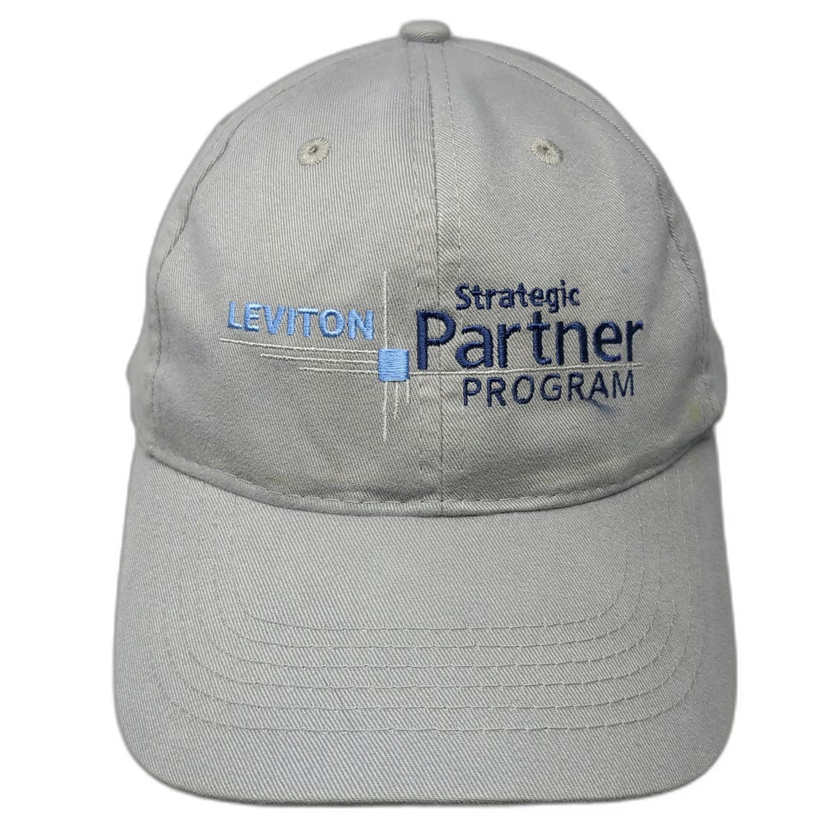 AMC Leviton Strategic Partner Program Gray One Size Baseball Cap Hat Strapback