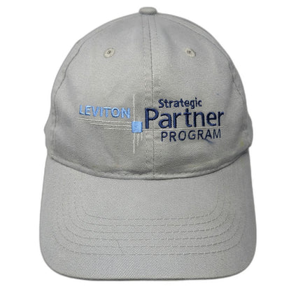 AMC Leviton Strategic Partner Program Gray One Size Baseball Cap Hat Strapback