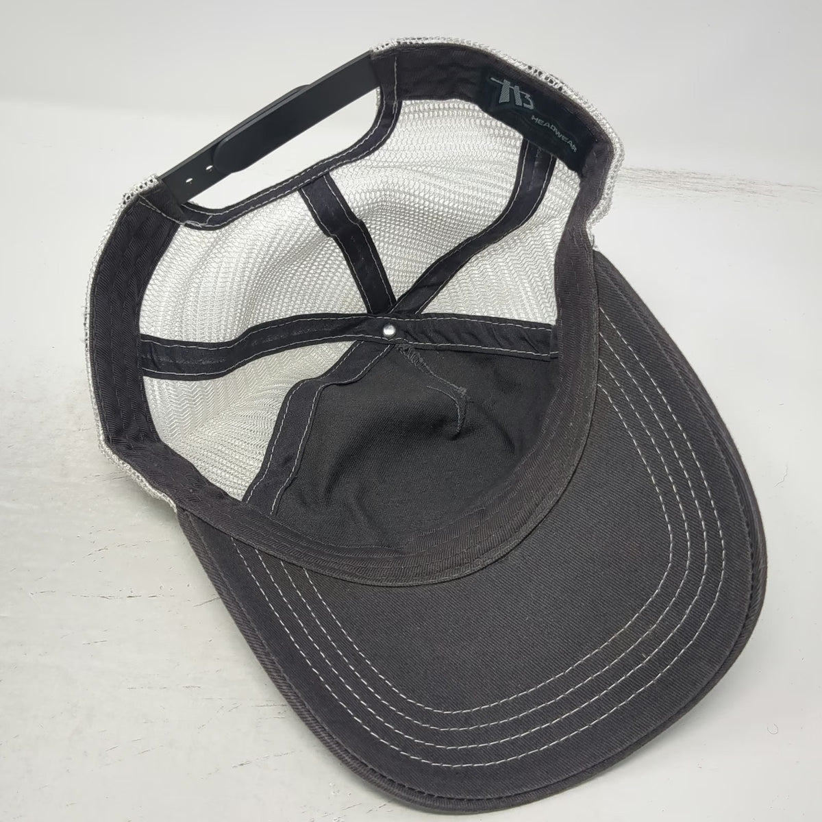 TB Headwear Berkley Fishing Catch More Fish Gray Trucker Hat One Size Snapback