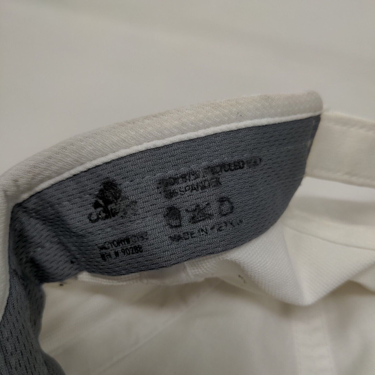 Adidas Aeroready Strapback Hat White One Size Adjustable Breathable 6 Panel