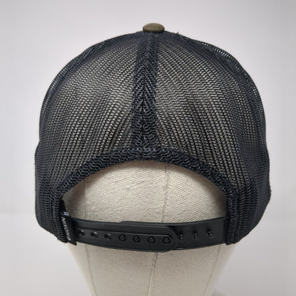 Nixon Patch Snapback Trucker Hat Camouflage One Size Mesh Back Yupoong