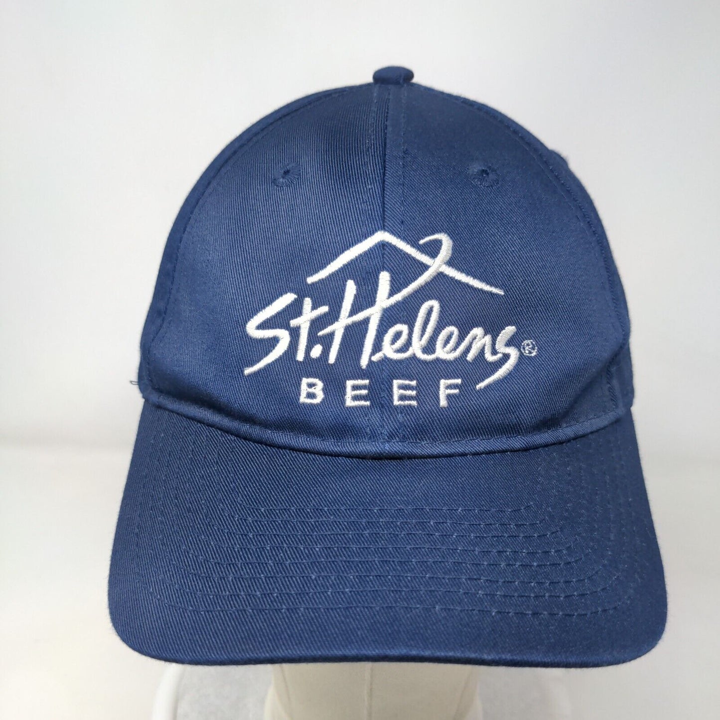 St. Helens Beef Slideback Hat Blue One Size Embroidered Port Authority