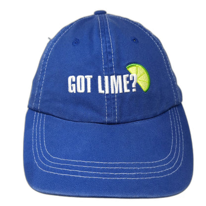 H3 Sportgear Baseball Cap Blue One Size Got Lime Corona Extra Slideback Hat