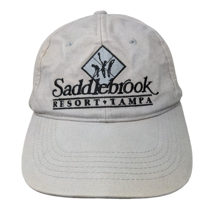 Saddlebrook Resort Tampa Slideback Hat Gray One Size Embroidered