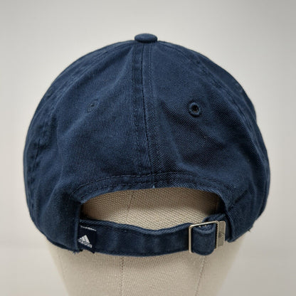 Adidas Slideback Hat Blue One Size Adjustable Embroidered Always Cool Cotton