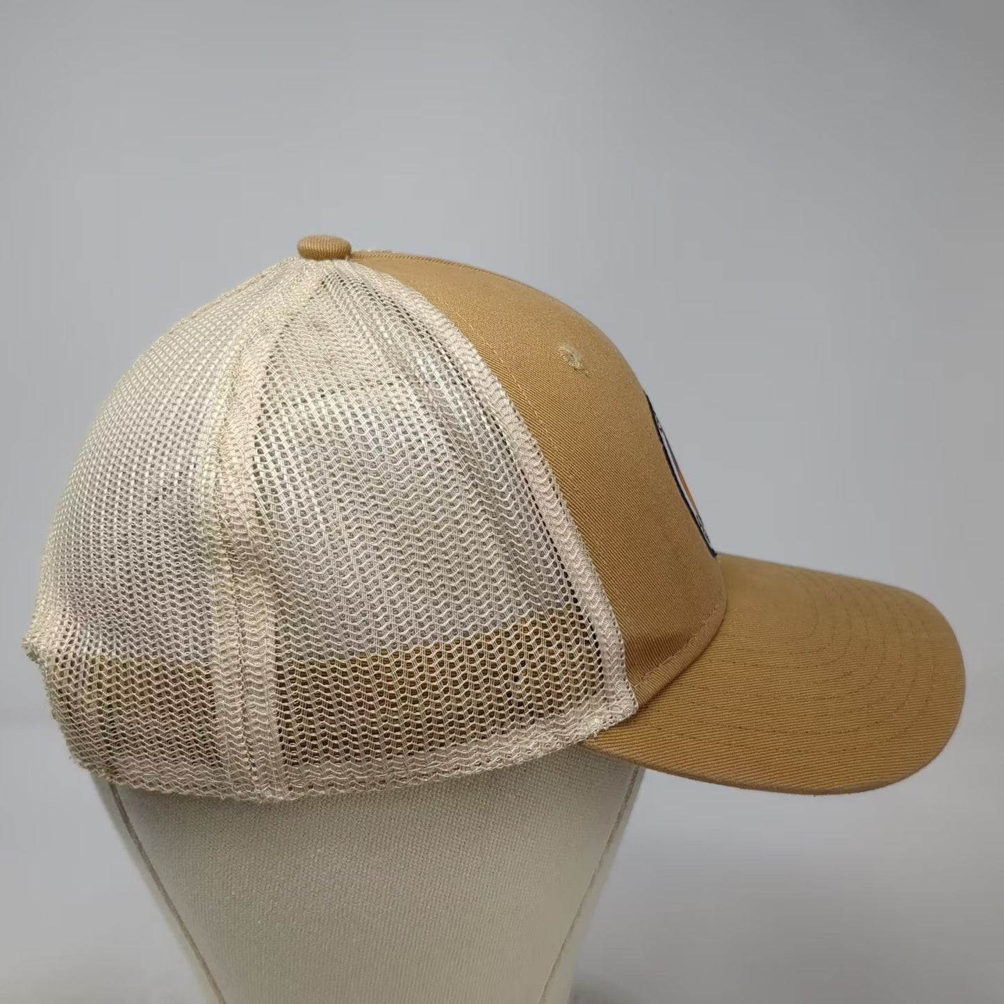 Cotopaxi Trucker Hat Brown One Size Mesh Snapback Gear For Good Organic Cotton