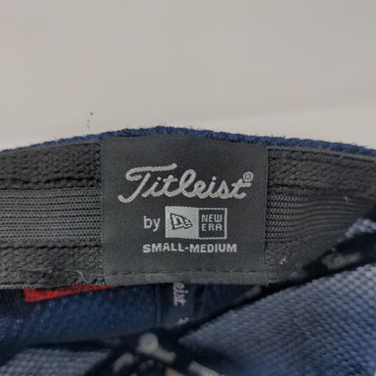 Titleist Fitted Mesh Back Hat Blue Small-Medium Embroidered New Era