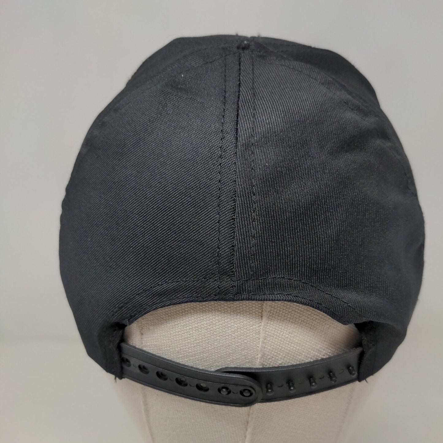 Unbranded Boy's Snapback SWAT Cop Costume Hat Cap Black Adjustable Embroidered