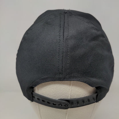 Unbranded Boy's Snapback SWAT Cop Costume Hat Cap Black Adjustable Embroidered