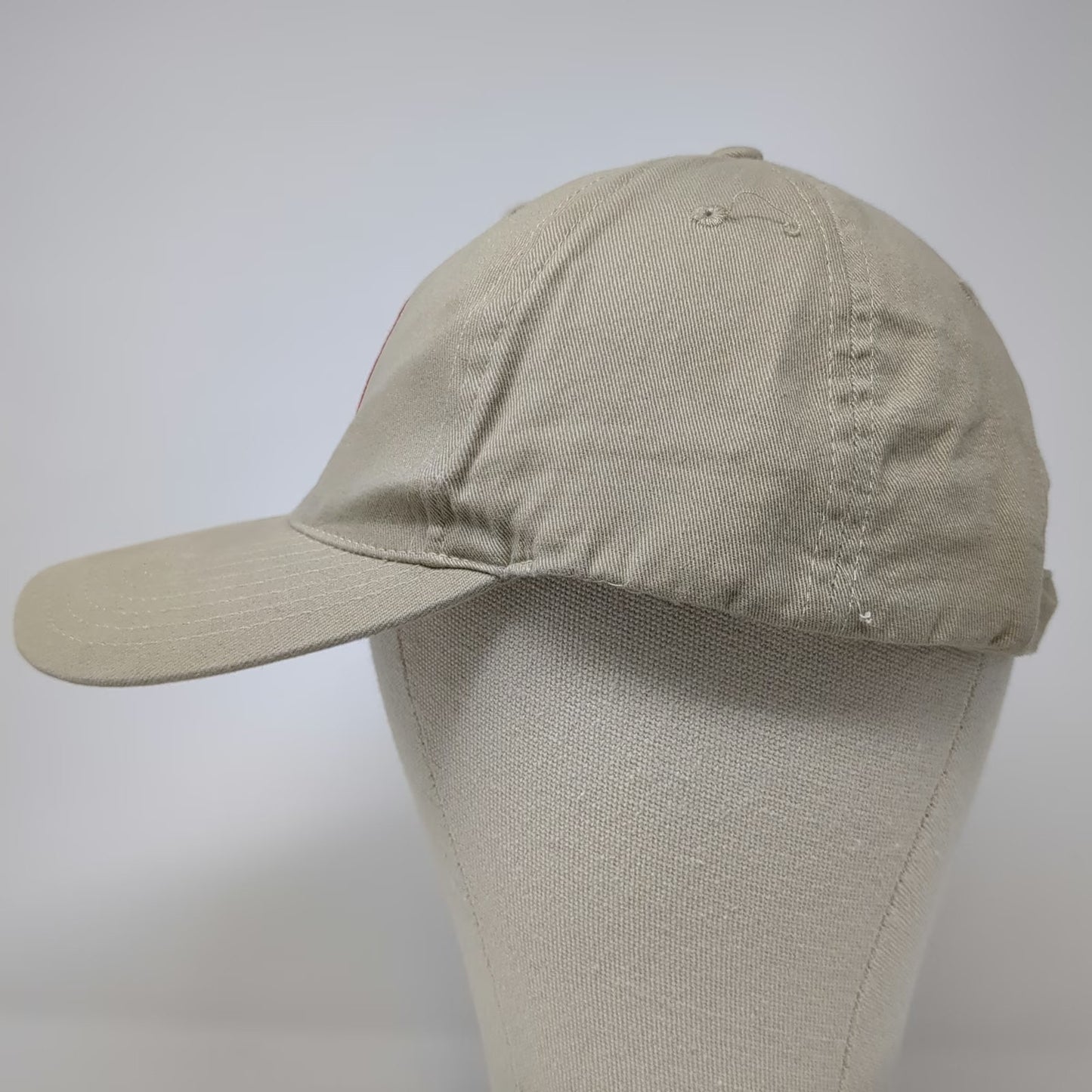 Nissun Baseball Cap Beige One Size 1-888-Dig-Safe Shovel Graphic Strapback Hat