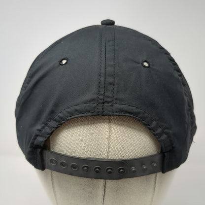 Ownco 5 Panel Black Hat One Size SMR Network Phone Graphic Snapback Made in USA