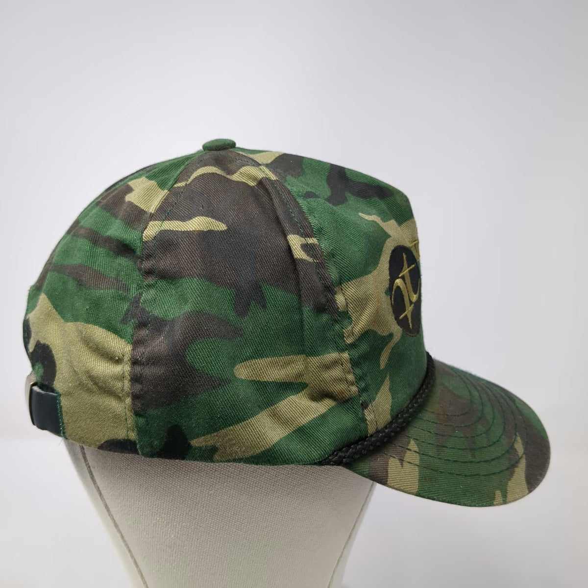 Ozark Specialty Advertising 5 Panel Green One Size Tri-Tronics Camo Rope hat