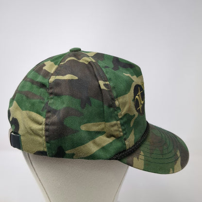 Ozark Specialty Advertising 5 Panel Green One Size Tri-Tronics Camo Rope hat