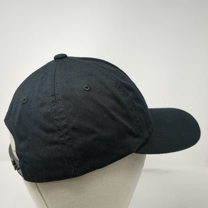Obey Snapback Black Hat One Size Embroidered Box Logo Adjustable Streetwear Cap