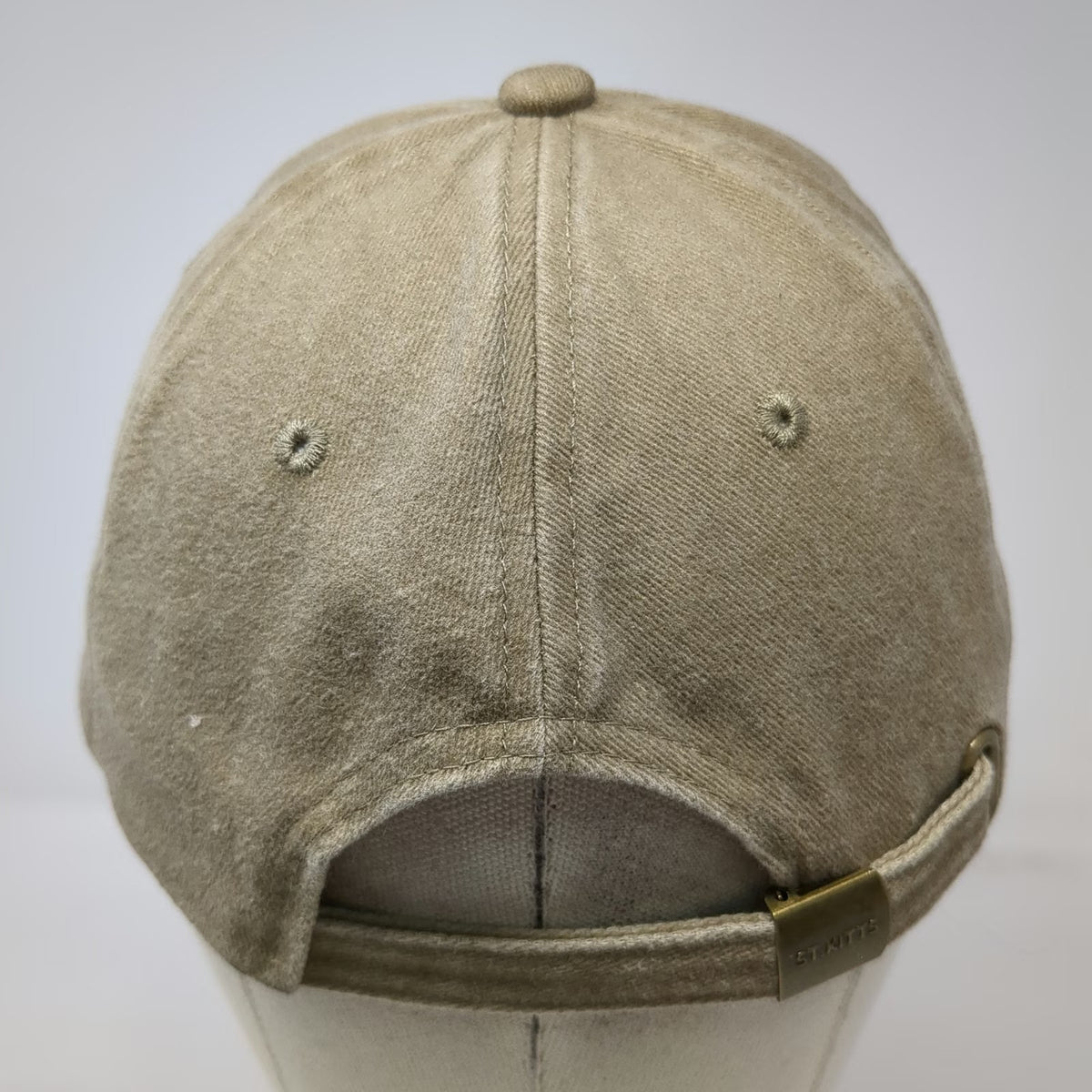 Tropical World Baseball Cap Brown OSFM St. Kitts West Indies 1624 Hat Slideback