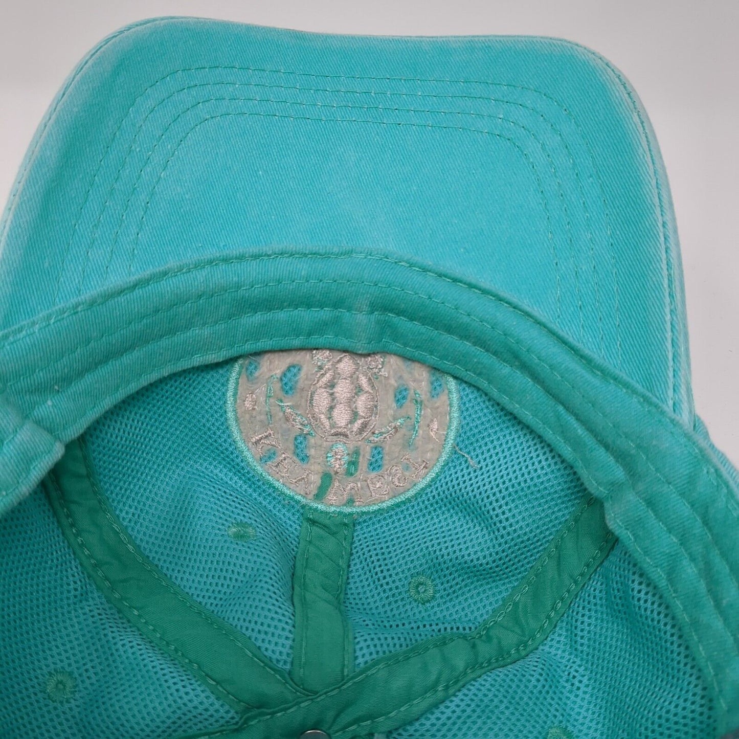 Key West Florida Stay Salty Strapback Hat Blue One Size Adjustable Embroidered