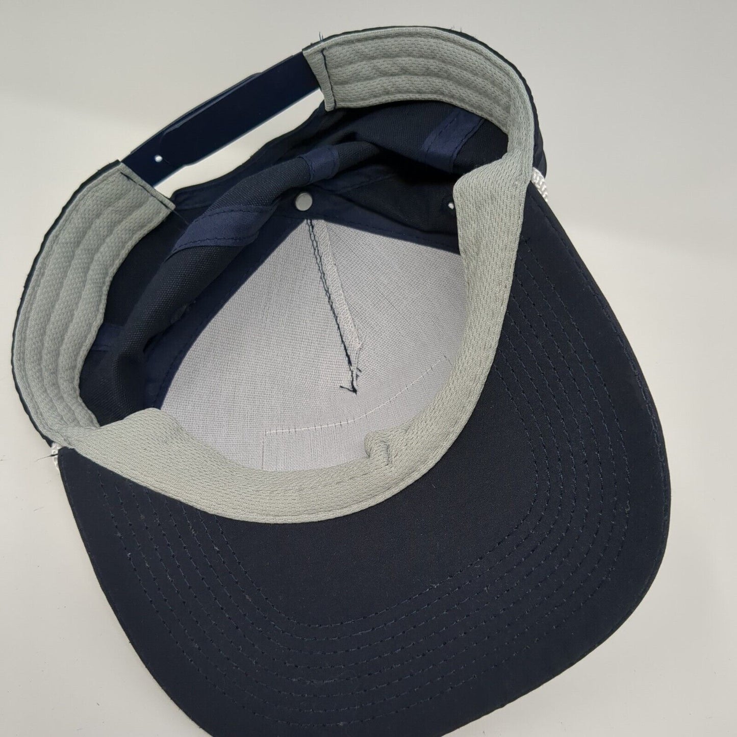 Deep Eddy Vodka Snapback Hat Blue One Size Adjustable Embroidered 6 Panel Rope