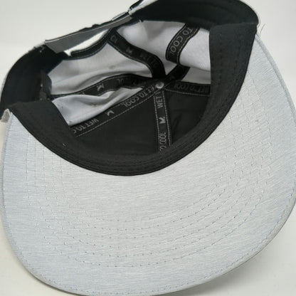 Mission Baseball Cap Gray One Size Cooling Laser Cut Ventilation Strapback Hat