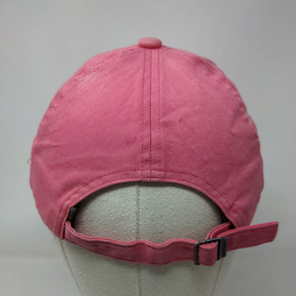 Under Armour Youth Slideback Hat Pink One Size Adjustable Embroidered 6 Panel
