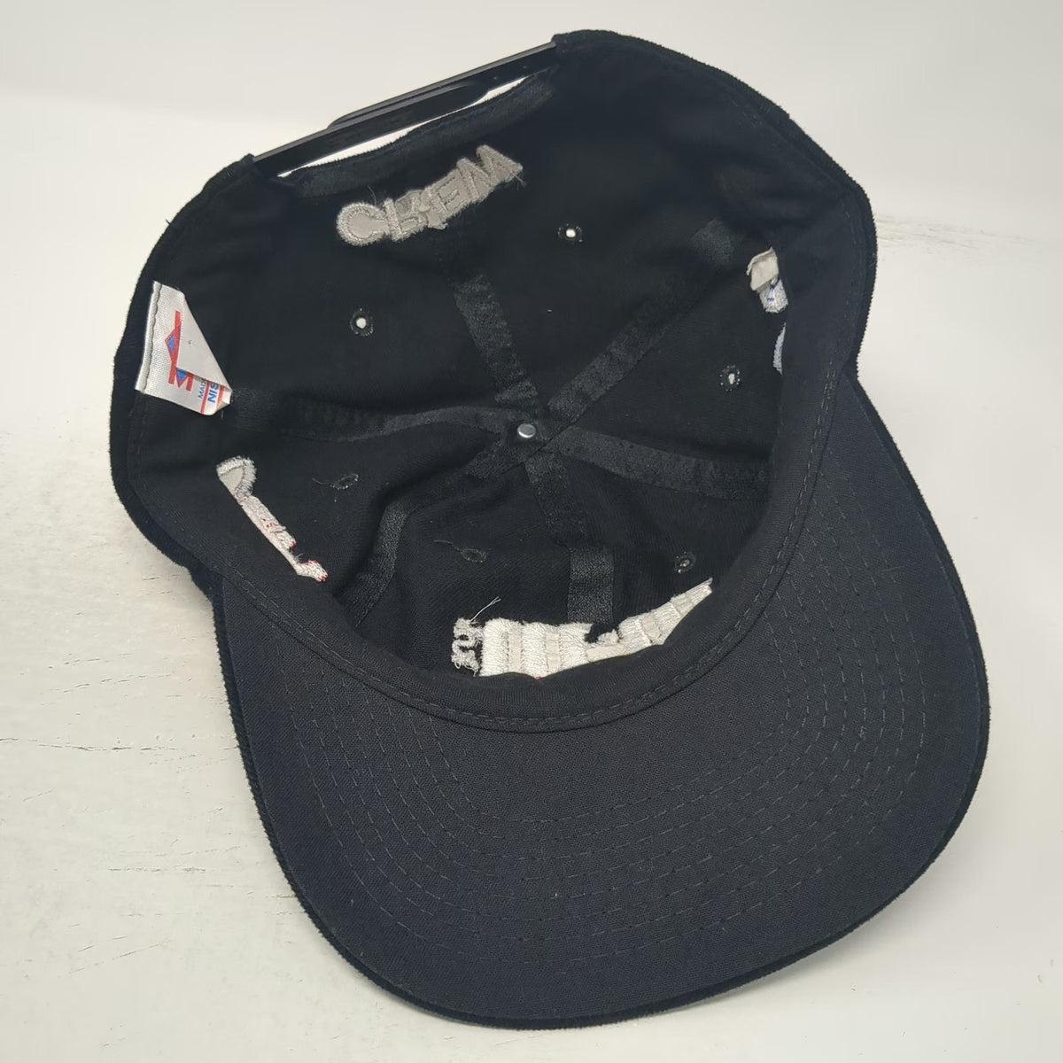 Nissin Cap Snapback Hat Black One Size m&m's Racing Team 36 Crew MB2 Motorsports