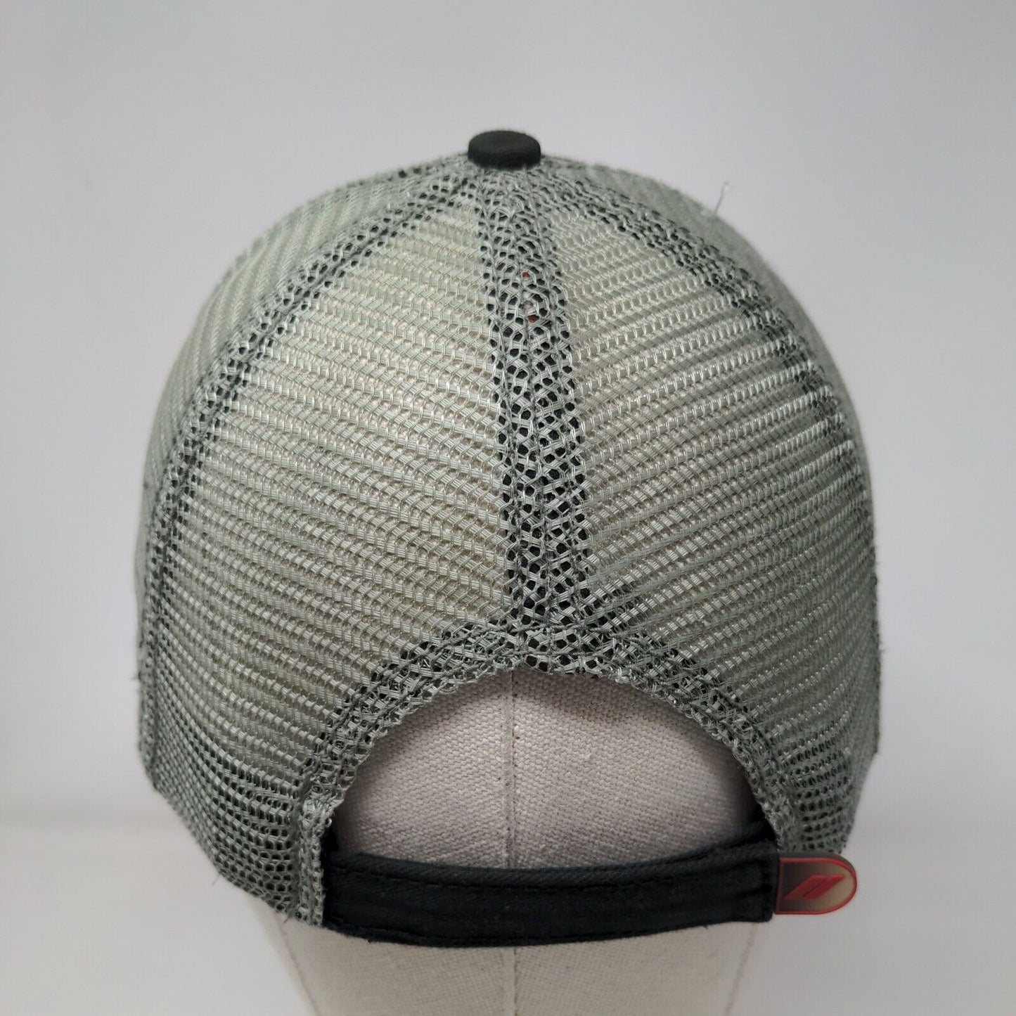 Dodge Patch Strapback Mesh Back Trucker Hat Black OSFA Colorblock
