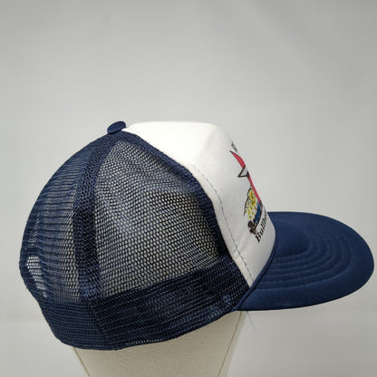 Ridgeview Resort Bullhead City Arizona Snapback Trucker Hat Blue OS Mesh Back