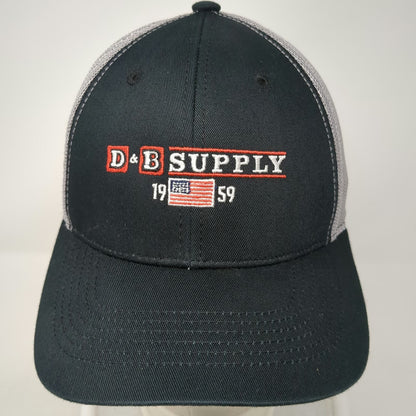 Outdoor Cap Trucker Hat Black One Size D&B Supply 1959 American Flag Mesh Hat
