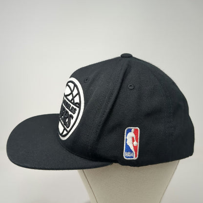 Mitchell & Ness NBA Los Angeles Clippers Snapback Black One Size Flat Brim Hat