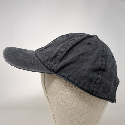 McCall Idaho Slideback Hat Black OSFA Adjustable Embroidered Artisans