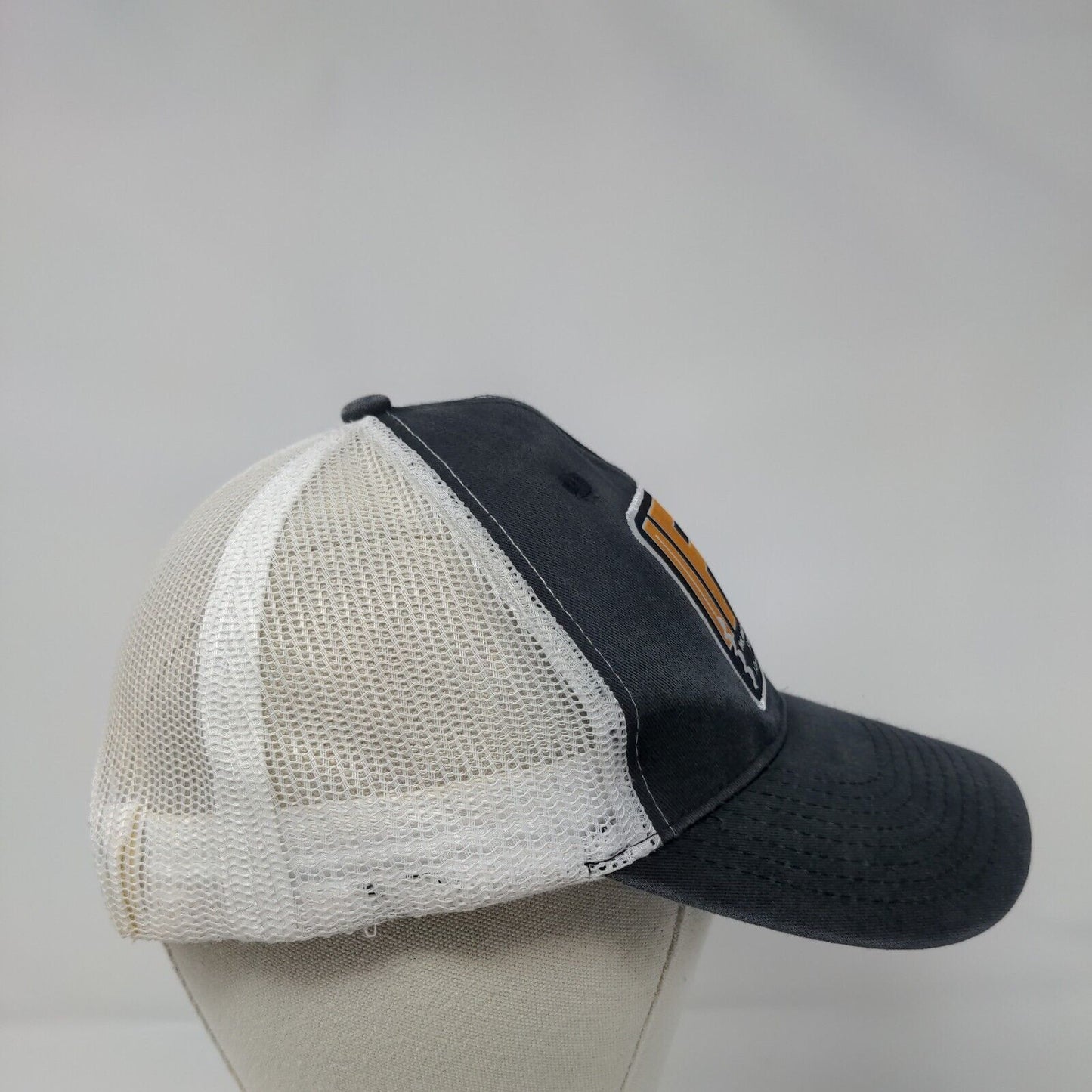IFS Inland Foundation Specialties Snapback Trucker Hat Blue OS Mesh Back 6 Panel