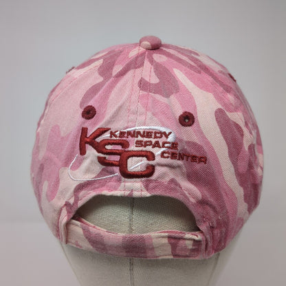 NASA Strapback Hat Camouflage One Size Adjustable Kennedy Space Center