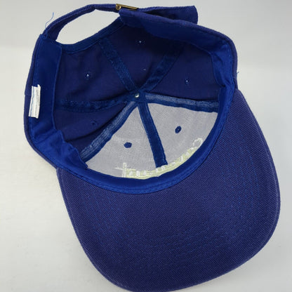 Covenant Journey Slideback Baseball Cap Blue One Size Adjustable Embroidered
